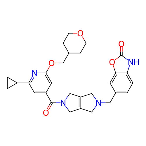 Chemical structure of BindingDB Monomer ID 467346