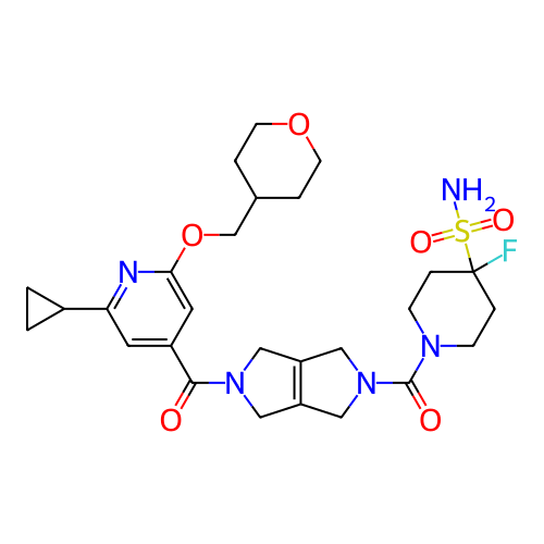 Chemical structure of BindingDB Monomer ID 467347
