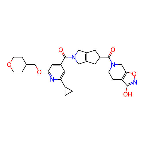 Chemical structure of BindingDB Monomer ID 467348