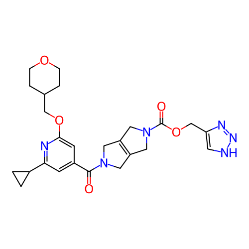 Chemical structure of BindingDB Monomer ID 467349