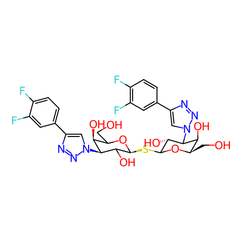 Chemical structure of BindingDB Monomer ID 468296