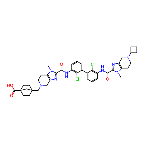 Chemical structure of BindingDB Monomer ID 468550