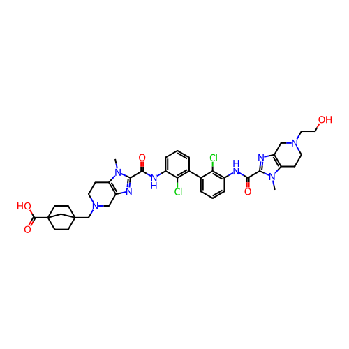 Chemical structure of BindingDB Monomer ID 468552