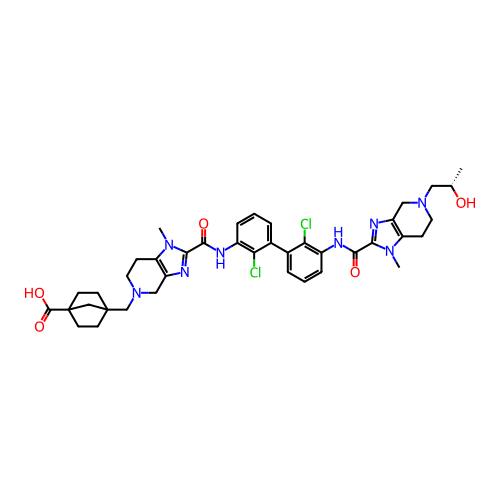 Chemical structure of BindingDB Monomer ID 468553
