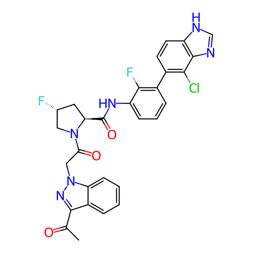 Chemical structure of BindingDB Monomer ID 468565