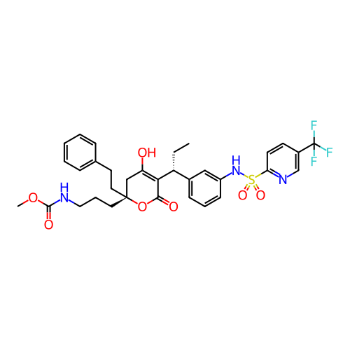 Chemical structure of BindingDB Monomer ID 468567