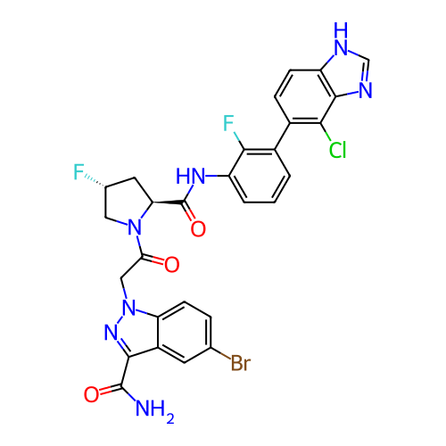 Chemical structure of BindingDB Monomer ID 468571