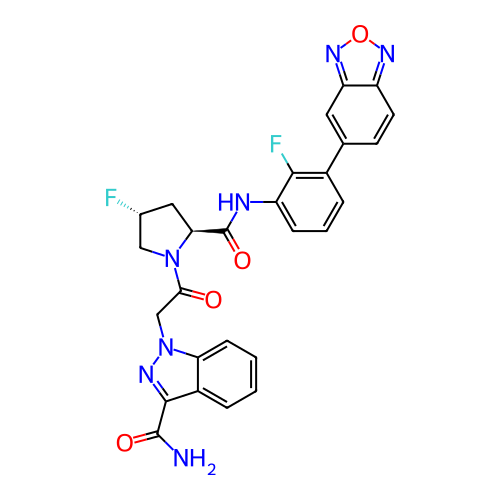 Chemical structure of BindingDB Monomer ID 468663