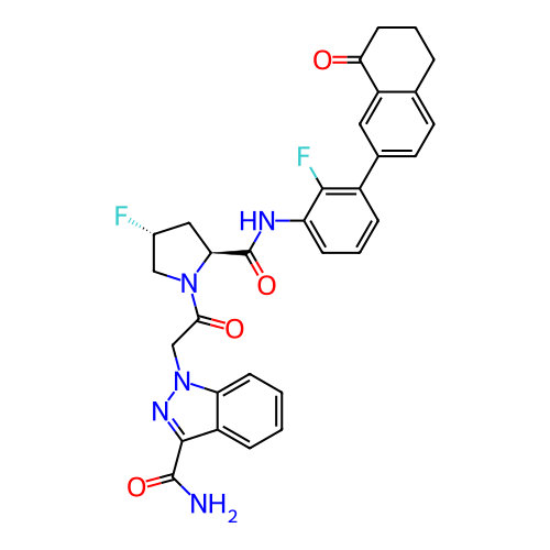 Chemical structure of BindingDB Monomer ID 468686