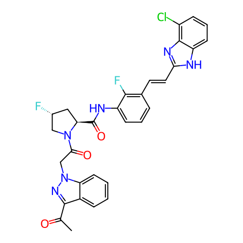 Chemical structure of BindingDB Monomer ID 468694