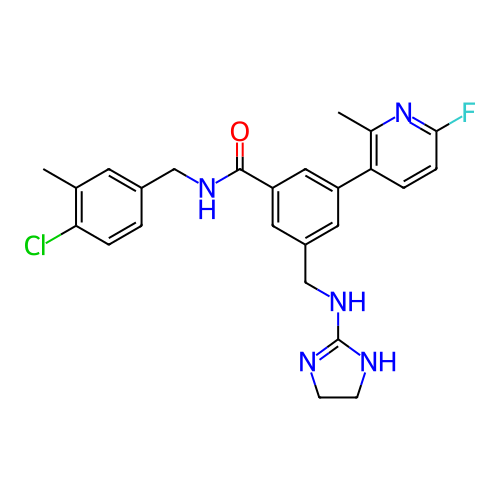 Chemical structure of BindingDB Monomer ID 468736