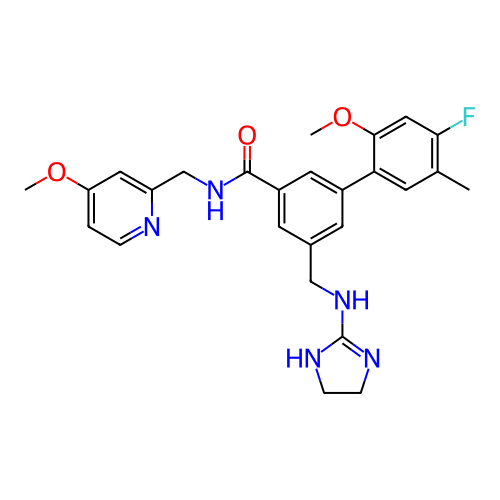 Chemical structure of BindingDB Monomer ID 468781
