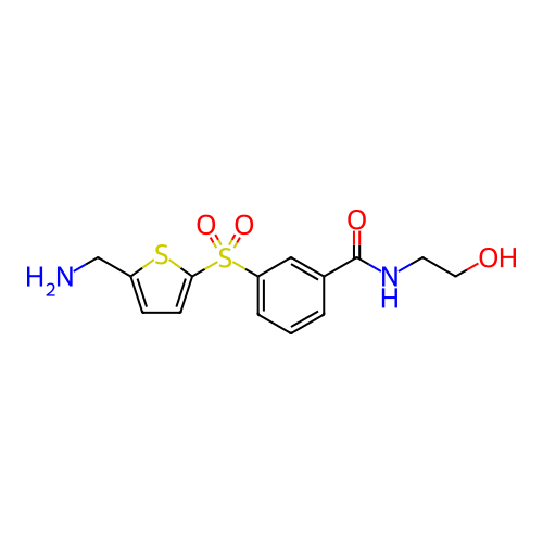 Chemical structure of BindingDB Monomer ID 468996