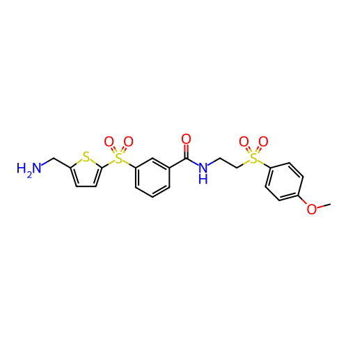 Chemical structure of BindingDB Monomer ID 468998