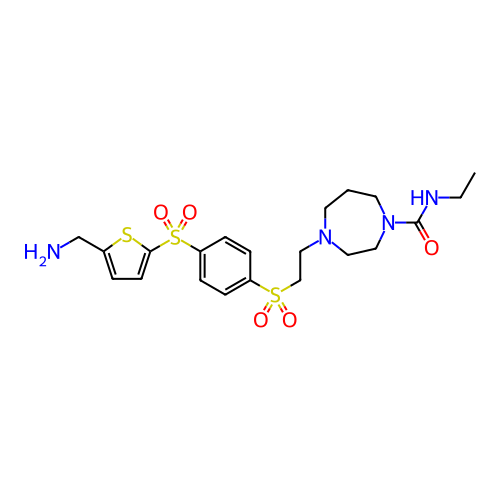 Chemical structure of BindingDB Monomer ID 469021