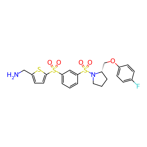 Chemical structure of BindingDB Monomer ID 469033