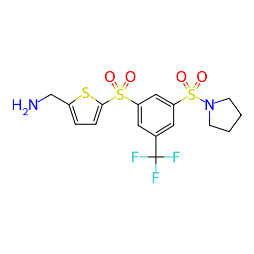 Chemical structure of BindingDB Monomer ID 469038