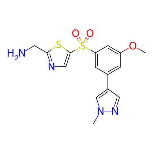 Chemical structure of BindingDB Monomer ID 469109