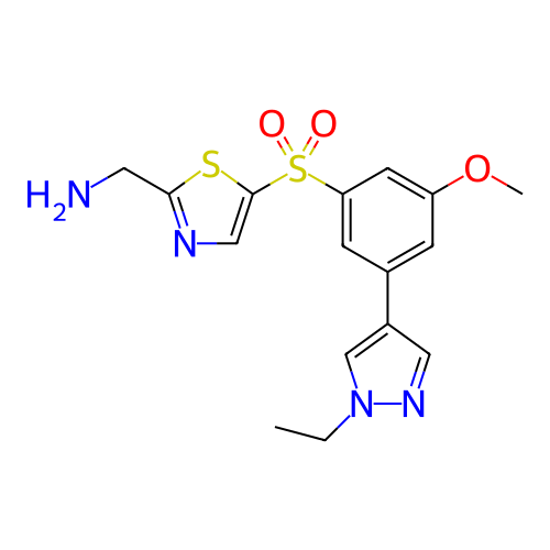 Chemical structure of BindingDB Monomer ID 469111