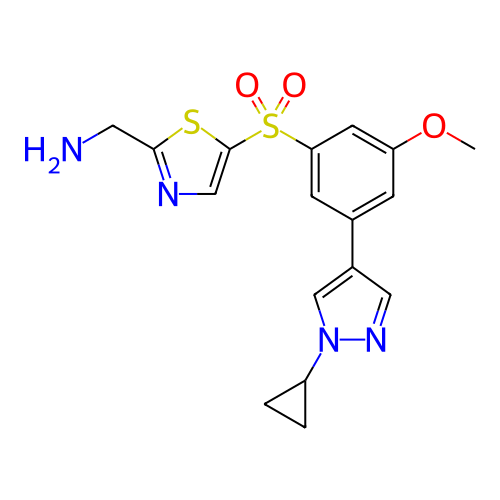 Chemical structure of BindingDB Monomer ID 469113