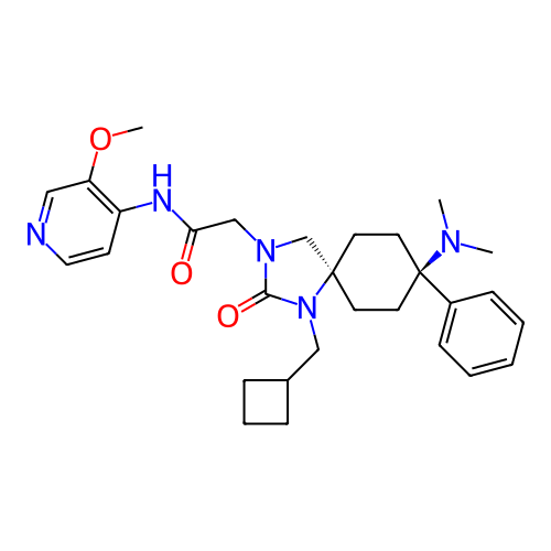 Chemical structure of BindingDB Monomer ID 469820