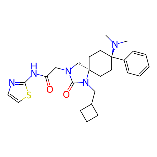 Chemical structure of BindingDB Monomer ID 469854