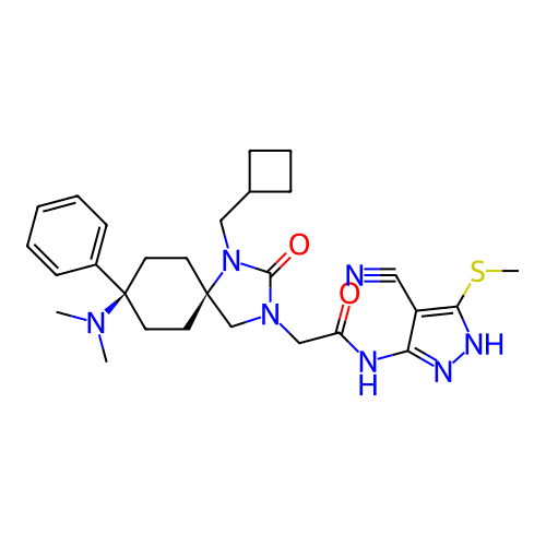 Chemical structure of BindingDB Monomer ID 469858