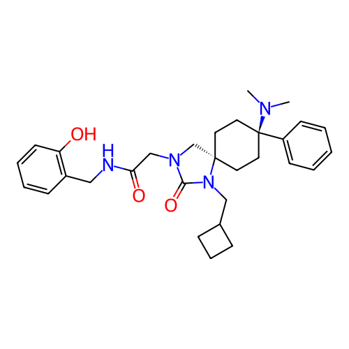 Chemical structure of BindingDB Monomer ID 469861
