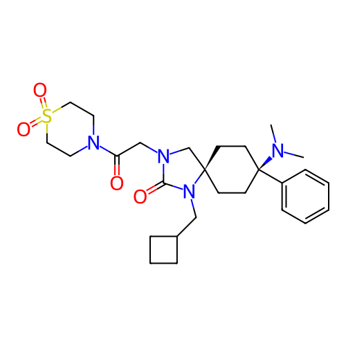 Chemical structure of BindingDB Monomer ID 469884