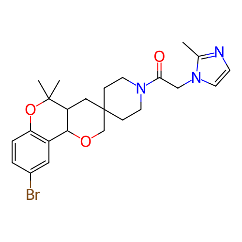 Chemical structure of BindingDB Monomer ID 470068
