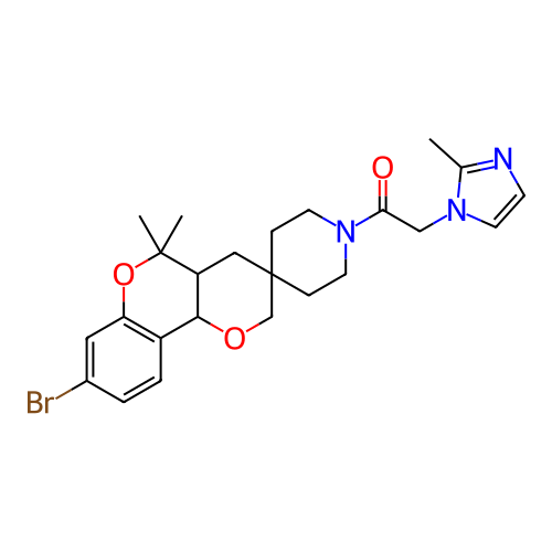 Chemical structure of BindingDB Monomer ID 470069