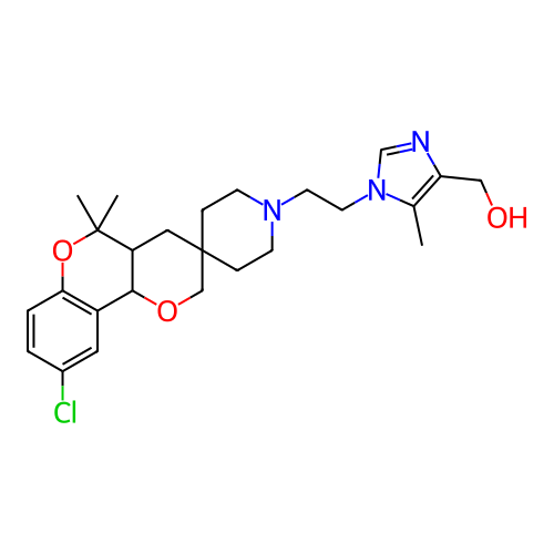 Chemical structure of BindingDB Monomer ID 470116