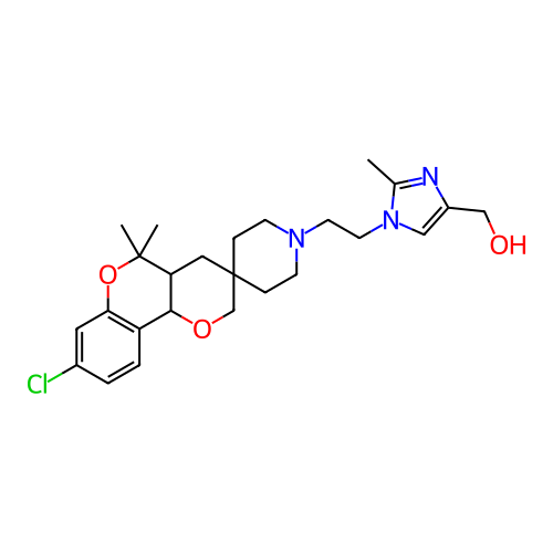 Chemical structure of BindingDB Monomer ID 470117
