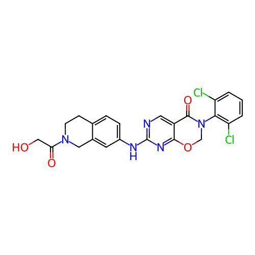 Chemical structure of BindingDB Monomer ID 470131