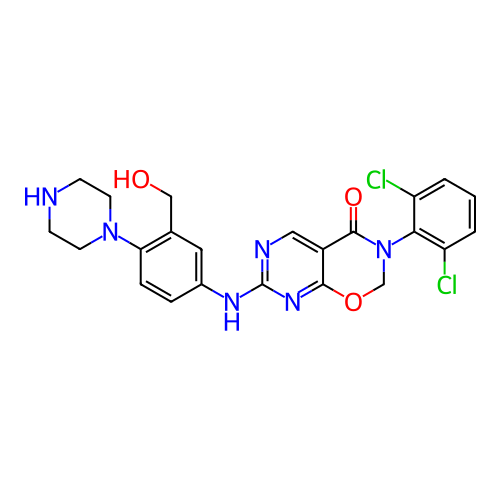 Chemical structure of BindingDB Monomer ID 470140