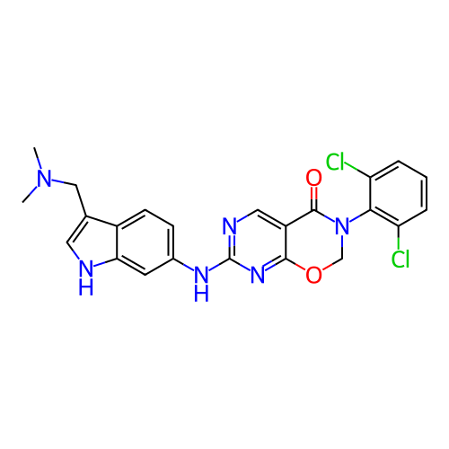 Chemical structure of BindingDB Monomer ID 470197