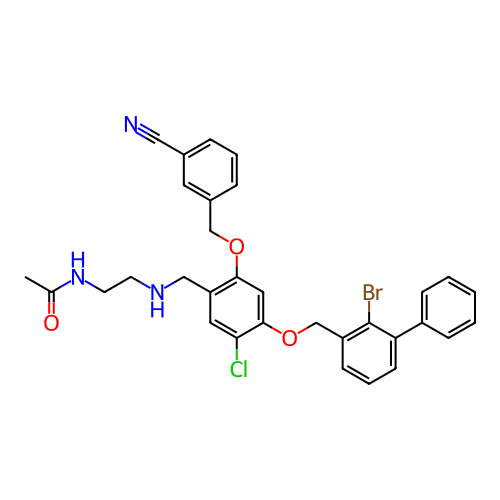 Chemical structure of BindingDB Monomer ID 470337
