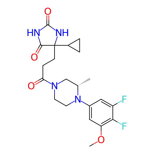 Chemical structure of BindingDB Monomer ID 471743