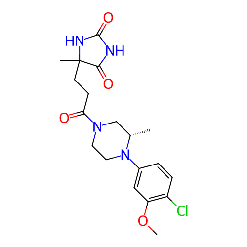 Chemical structure of BindingDB Monomer ID 471761