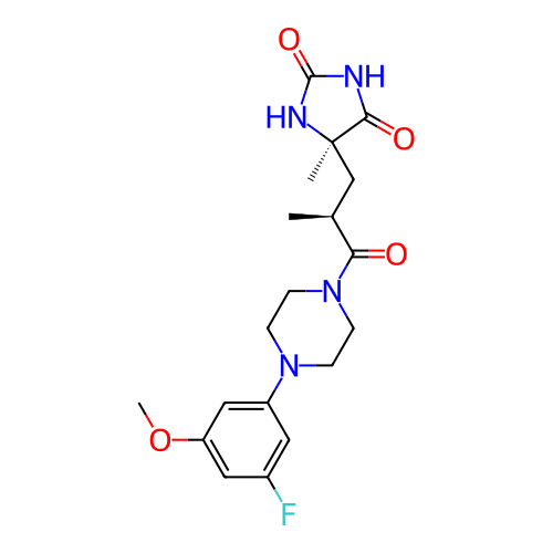 Chemical structure of BindingDB Monomer ID 471766