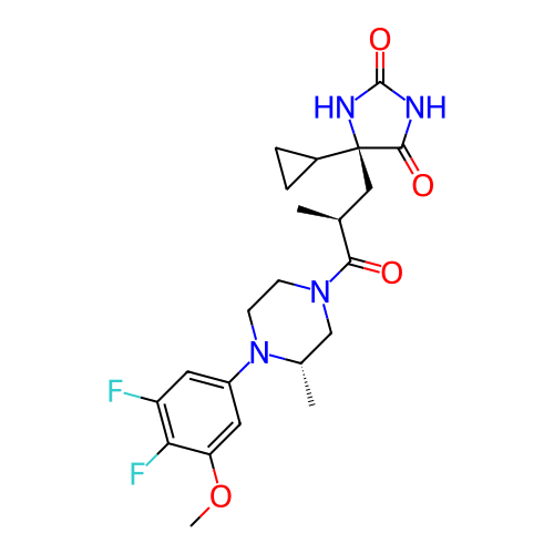 Chemical structure of BindingDB Monomer ID 471769