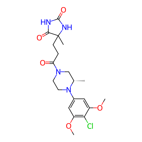 Chemical structure of BindingDB Monomer ID 471771