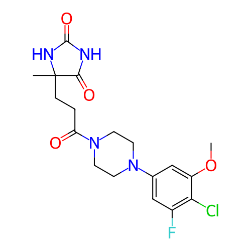Chemical structure of BindingDB Monomer ID 471789