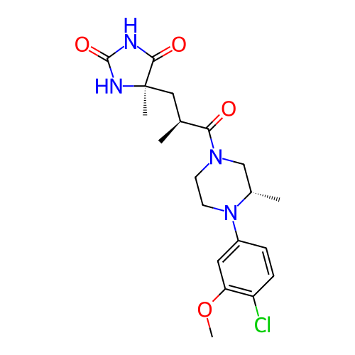 Chemical structure of BindingDB Monomer ID 471792