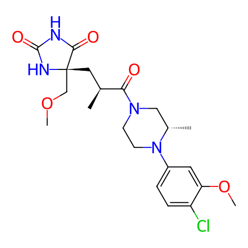 Chemical structure of BindingDB Monomer ID 471796