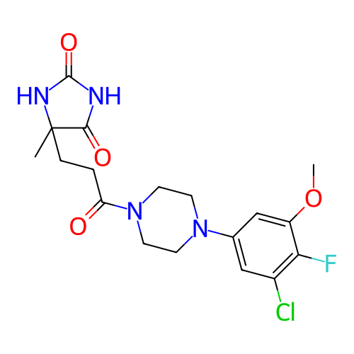 Chemical structure of BindingDB Monomer ID 471799