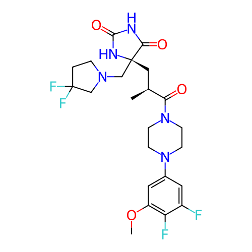 Chemical structure of BindingDB Monomer ID 471801