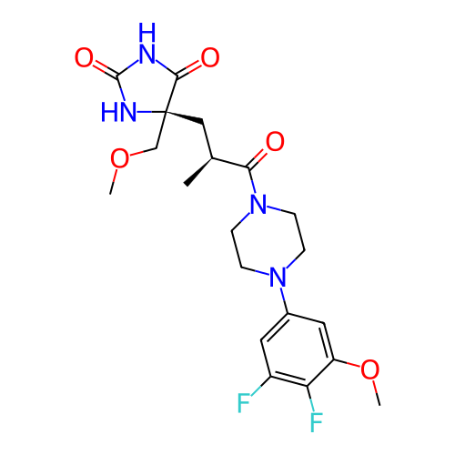 Chemical structure of BindingDB Monomer ID 471834