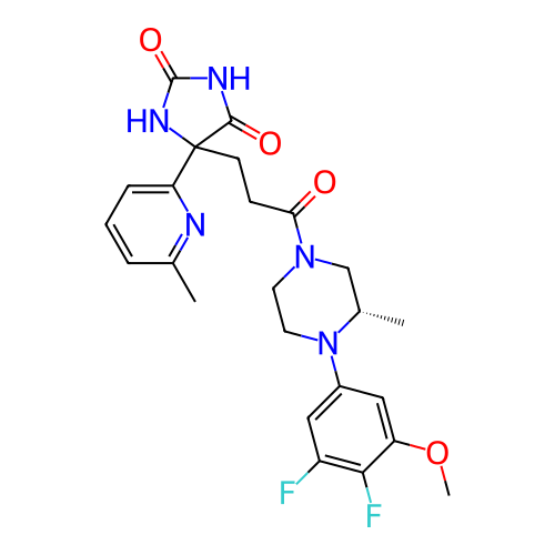 Chemical structure of BindingDB Monomer ID 471837