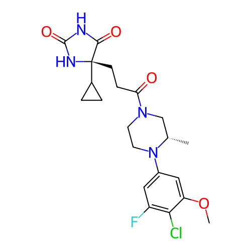 Chemical structure of BindingDB Monomer ID 471841